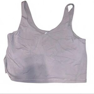 Avia Women's Taupe Long line sports bra